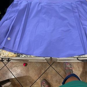Lululemon purple tennis skirt 10L